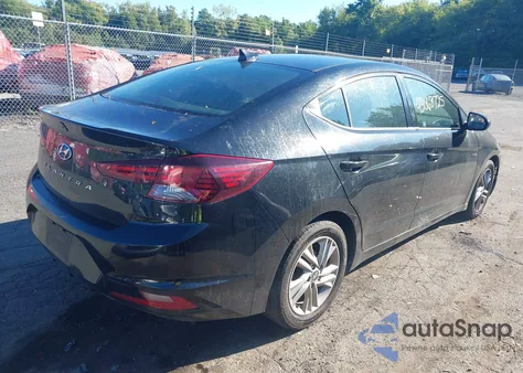 2020 Hyundai Elantra Sel из США, поврежденный, VIN 5NPD84LF8LH507205